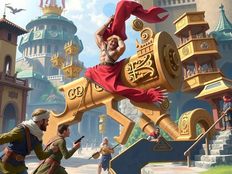 Ancient Macedonian landscape in Plato Game