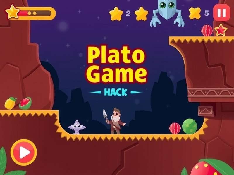 Strategic gameplay on mobile showing Plato-like interfaces