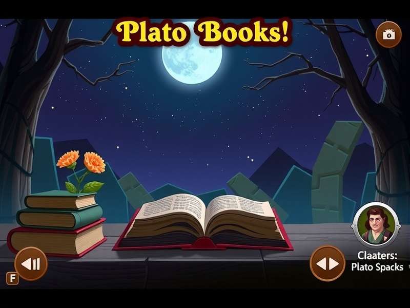 Ancient philosophical books and modern gaming controller intertwined