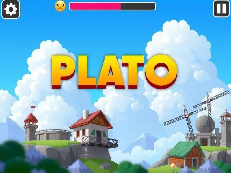 Visual showcase of Plato Game Mod Apk interface with unlocked features
