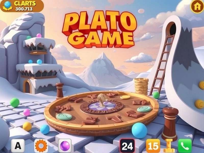Plato Game Interface on Mobile Device