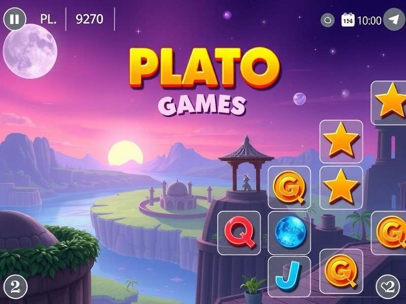 Plato Games immersive gameplay scene