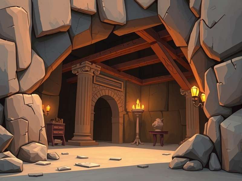 A dramatic illustration of Plato's Cave showing chained figures and shadows on a wall