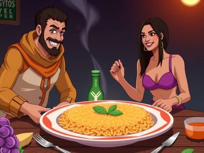 A conceptual digital art piece representing Plato's game world with layered interfaces and symbolic elements