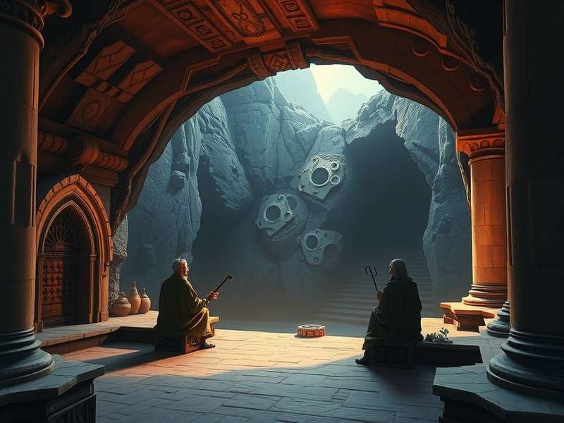 A person playing a competitive game on a mobile device, focused intensely