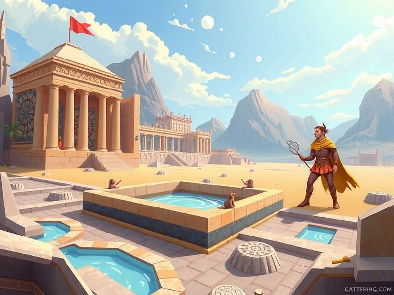 Plato Game matchplay example showing a chess match in progress