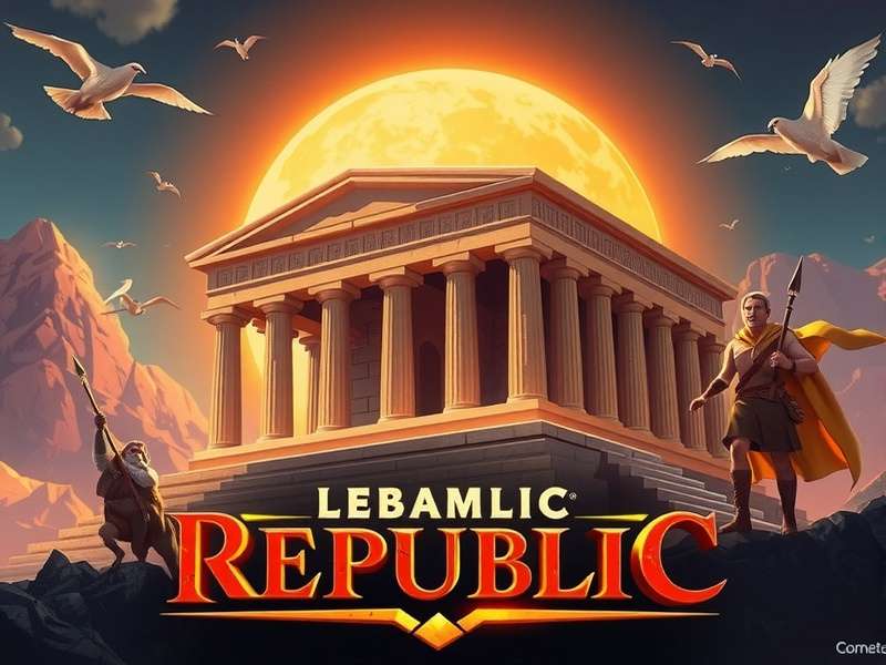 Republic Plato gaming community banner showing diverse players and game icons
