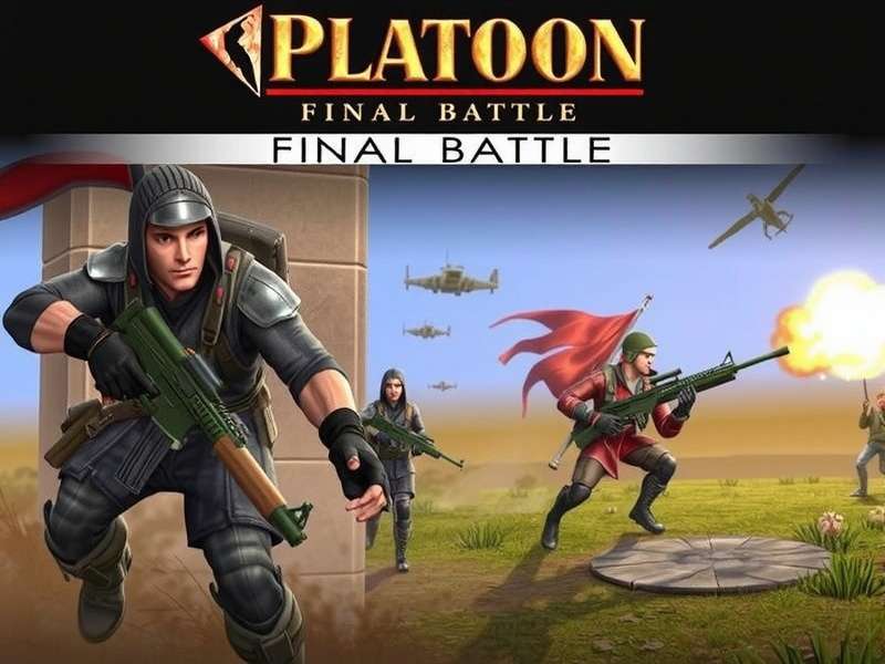 Platoon Final Battle — epic showdown scene with Plato leading the charge