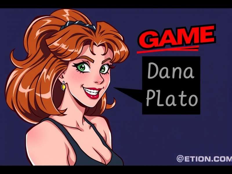 Global heat map showing renewed interest in Dana Plato across the UK, Europe, and North America