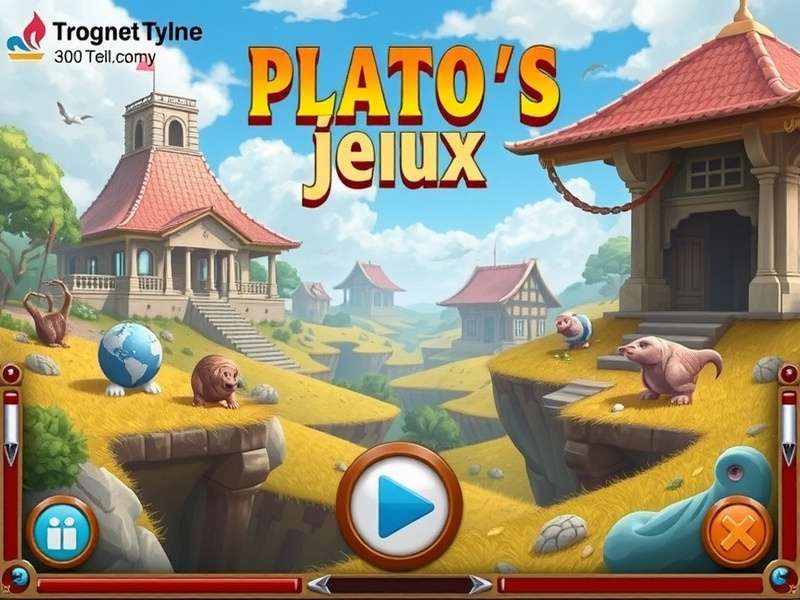 Plato Jeux gaming hub featuring exclusive data, deep strategies and player interviews in a British style