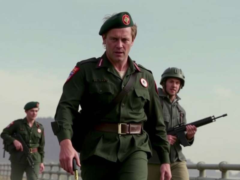 Platoon Full Movie – cinematic gaming scene with ancient Greek-inspired architecture and dramatic lighting