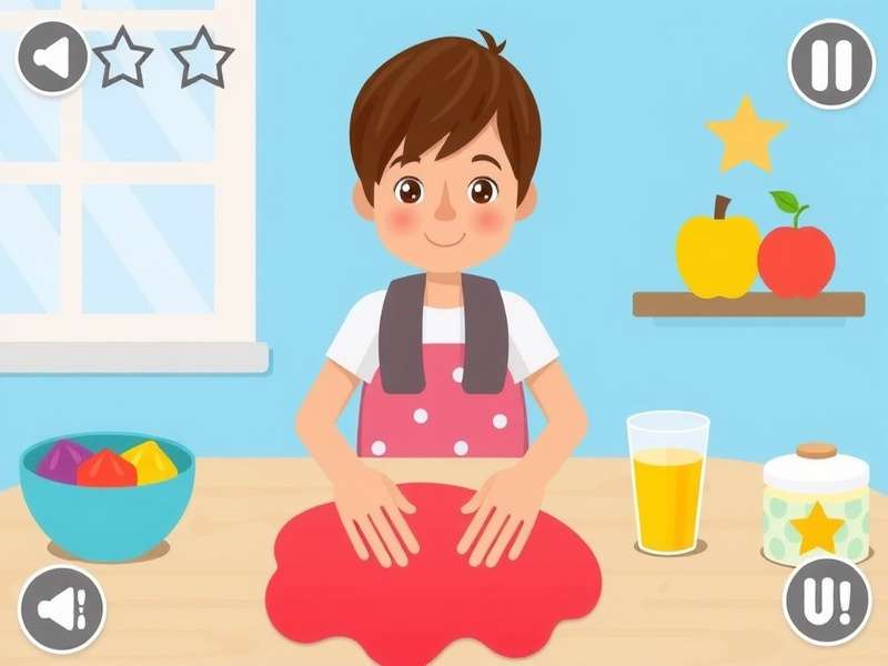 A colourful montage of Play Dough creations including animals, letters and miniature food